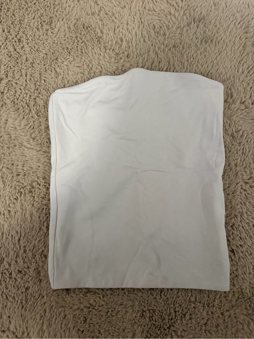 Aritzia Off-White Contour Tube Top